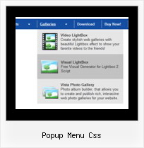 Popup Menu Css Context Menu Html Java