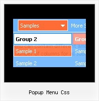 Popup Menu Css Animated Dropdown Menu Javascript