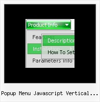 Popup Menu Javascript Vertical Beautiful Mouse Over Drop Down Menu