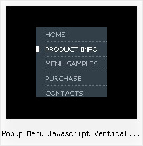 Popup Menu Javascript Vertical Beautiful Menu Deroulant Dans