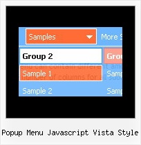 Popup Menu Javascript Vista Style Collapsing Menu Css
