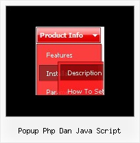 Popup Php Dan Java Script Design Web Menu