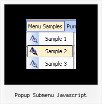 Popup Submenu Javascript How To Make A Navigation Bar