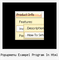 Popupmenu Exampel Program In Html Cross Browser Dhtml Menu Tutorial