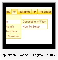 Popupmenu Exampel Program In Html Creating Css Navigation