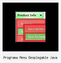 Programa Menu Desplegable Java Expanding Javascript Menu