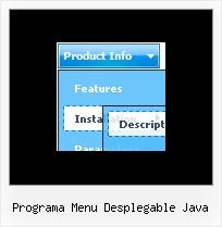 Programa Menu Desplegable Java Menu Vertical Js