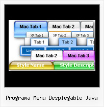 Programa Menu Desplegable Java Javascript Drop Down Menu Fade