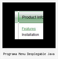 Programa Menu Desplegable Java Css Dynamic Menu