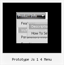 Prototype Js 1 4 Menu Mouse Over Menu