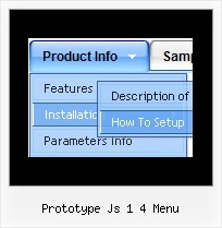 Prototype Js 1 4 Menu Crossframe Dhtml Menu