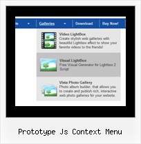 Prototype Js Context Menu Javascript Drop Down Menu Disable