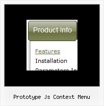 Prototype Js Context Menu Web Menu Tree