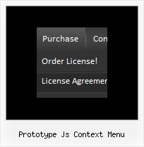 Prototype Js Context Menu Collapse Menus Dhtml Purchase Buy