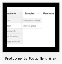 Prototype Js Popup Menu Ajax How To Make Menus In Javascript