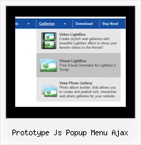 Prototype Js Popup Menu Ajax Floating Javascript Navbar