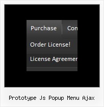 Prototype Js Popup Menu Ajax Menu Explorer Style