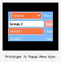 Prototype Js Popup Menu Ajax Context Menu Script
