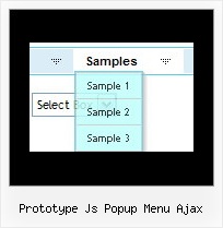 Prototype Js Popup Menu Ajax Vertical Menu Display Hide