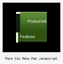 Pure Css Menu Pas Javascript Toolbar