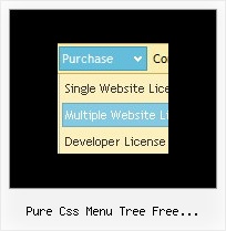 Pure Css Menu Tree Free Dreamweaver Dinamic Html Menu