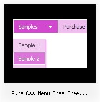 Pure Css Menu Tree Free Dreamweaver Dhtml Code Sample