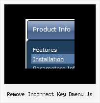 Remove Incorrect Key Dmenu Js Vertical Cascading Menu