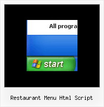 Restaurant Menu Html Script Menu Frame Javascript