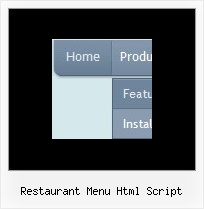 Restaurant Menu Html Script Bar Menu Web