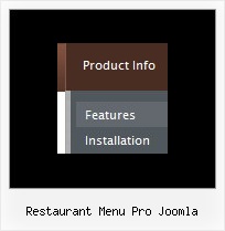 Restaurant Menu Pro Joomla Css Javascript Flyout Menu