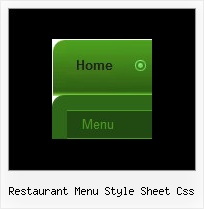 Restaurant Menu Style Sheet Css Dhtml Menu Fade Javascript