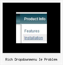 Rich Dropdownmenu Ie Problem Java Menu Creator
