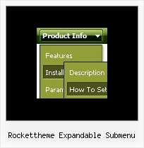 Rockettheme Expandable Submenu Horizontal Dropdown Menu Javascript