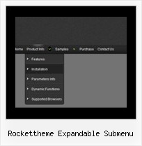 Rockettheme Expandable Submenu Navigation Site