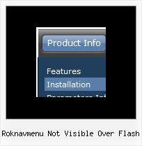 Roknavmenu Not Visible Over Flash Web Interface Software Cross Browser