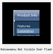 Roknavmenu Not Visible Over Flash Drop Down Menu When Mouse Over
