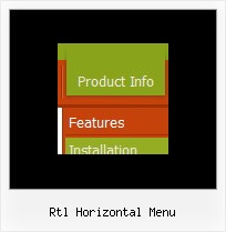 Rtl Horizontal Menu Javascript Menu Tree