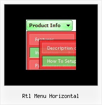 Rtl Menu Horizontal Html Vertical Menu Sample