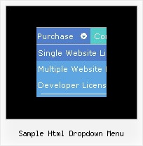 Sample Html Dropdown Menu Dynamic Menu Creation Net