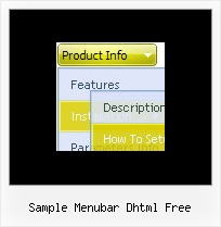 Sample Menubar Dhtml Free Javascript Drop Menu Code