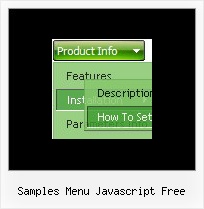 Samples Menu Javascript Free Horizontal Menu