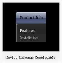 Script Submenus Desplegable Horizontal Javascript Dhtml Menu