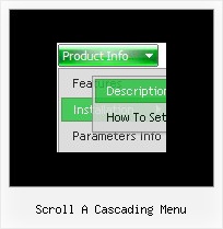 Scroll A Cascading Menu Dhtml Mouse Over Menu Tutorial