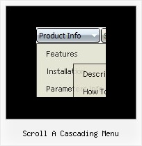 Scroll A Cascading Menu Menu Java Submenu