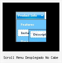 Scroll Menu Desplegado No Cabe Vertical Bar Images