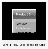 Scroll Menu Desplegado No Cabe Cascade Menu Dhtml