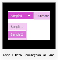 Scroll Menu Desplegado No Cabe Javascript Dropdown Example