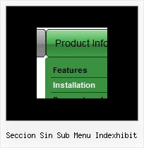 Seccion Sin Sub Menu Indexhibit Dynamic Popup Menu