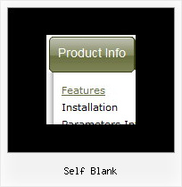 Self Blank Transparent Menu In Javascript