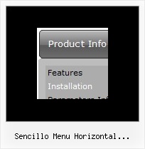 Sencillo Menu Horizontal Desplegable Css Easy Drop Down Menu Script